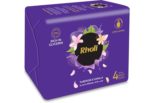 rivoli fantasy bath soap 110g pack of 4 color and scent may vary 40.0