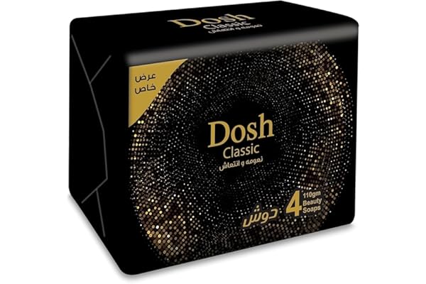 dosh classic bar soap 110 gm pack of 4 color and scent may vary 39.96